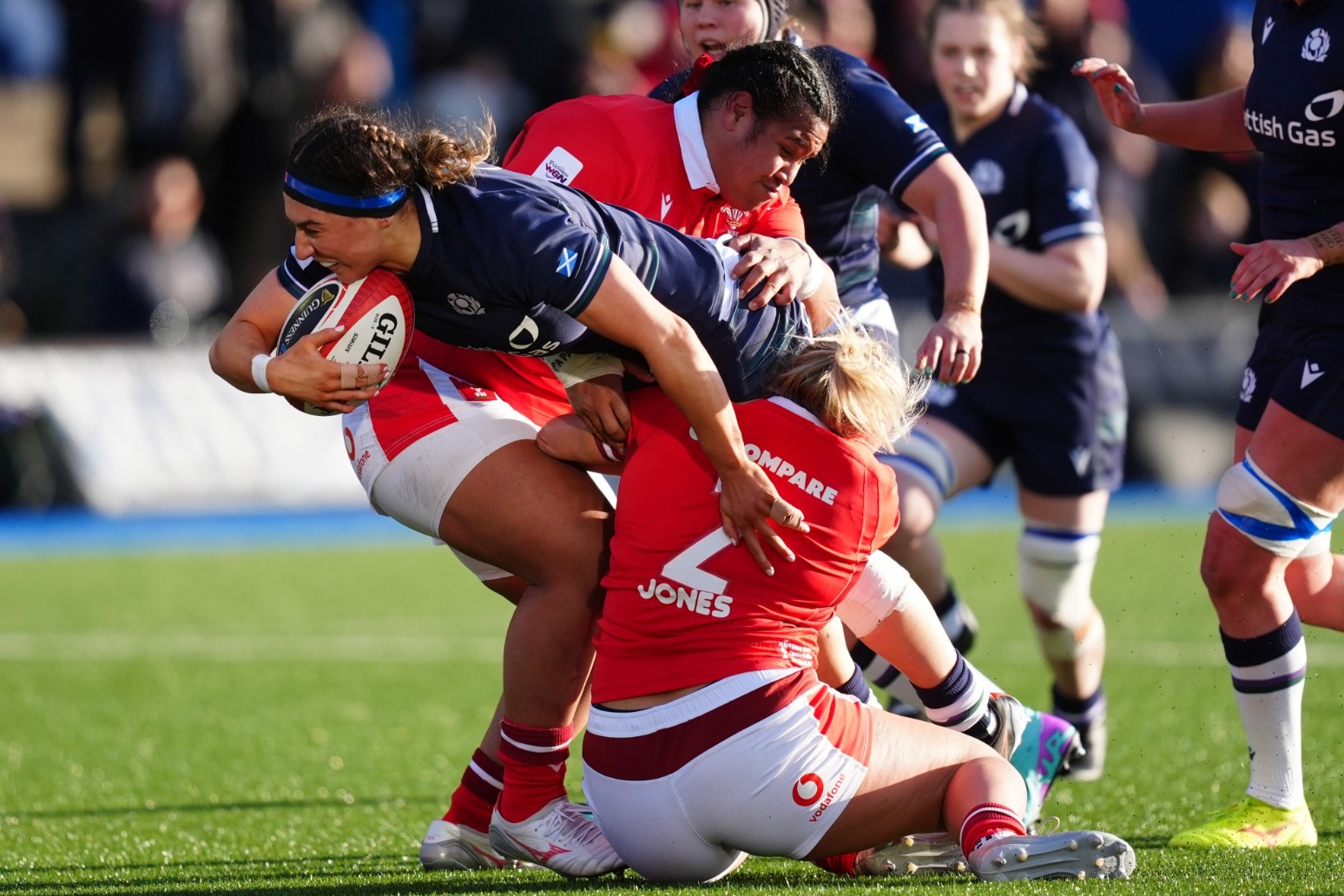 Scotland hold on for first away win over Wales since 2004