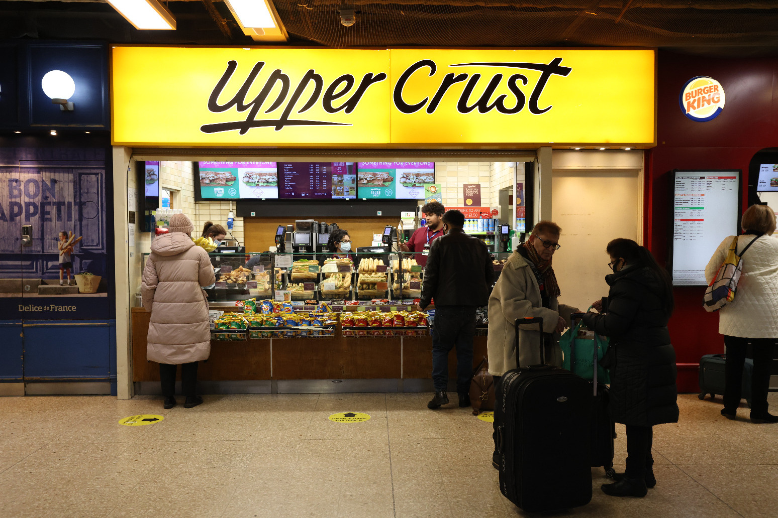 Upper Crust owner SSPs January trade hit by Omicron spread