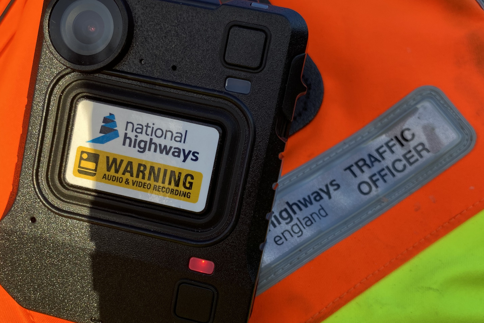 Motorway traffic officers given body worn cameras after abuse from drivers