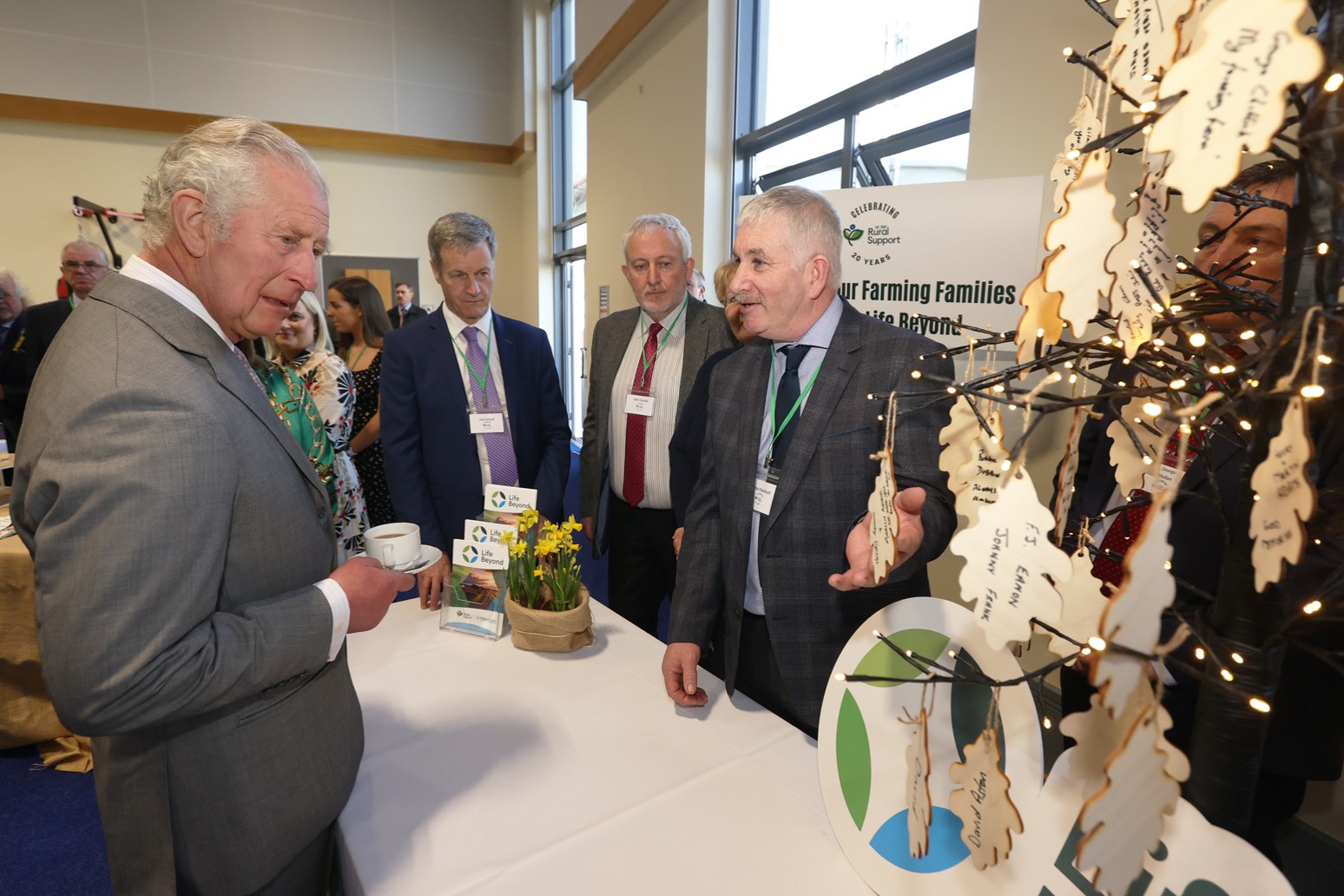 Charles and Camilla enjoy musical spectacular by Co Tyrone superstars