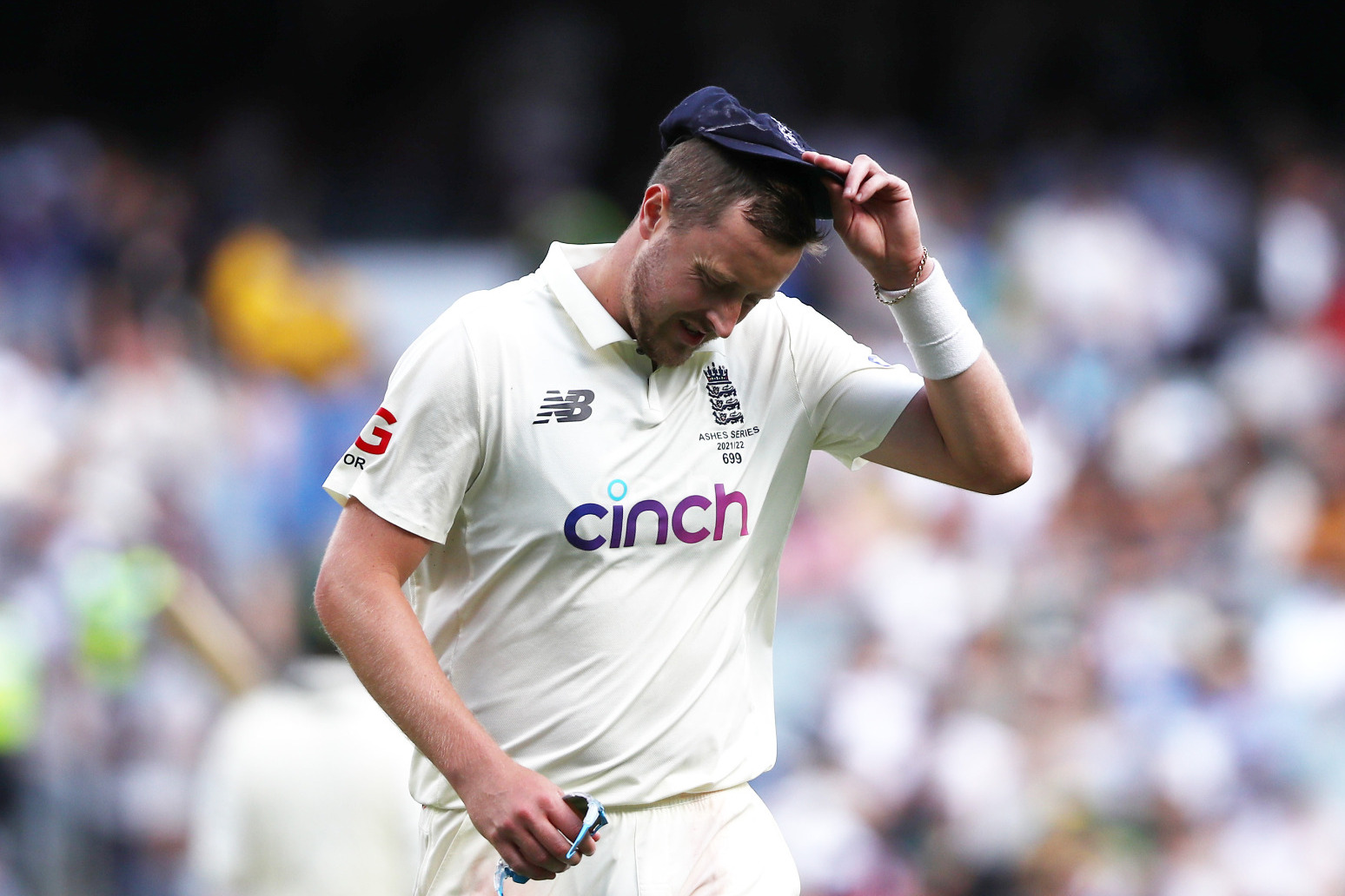 Ollie Robinson injury setback ahead of Englands third Test against West Indies