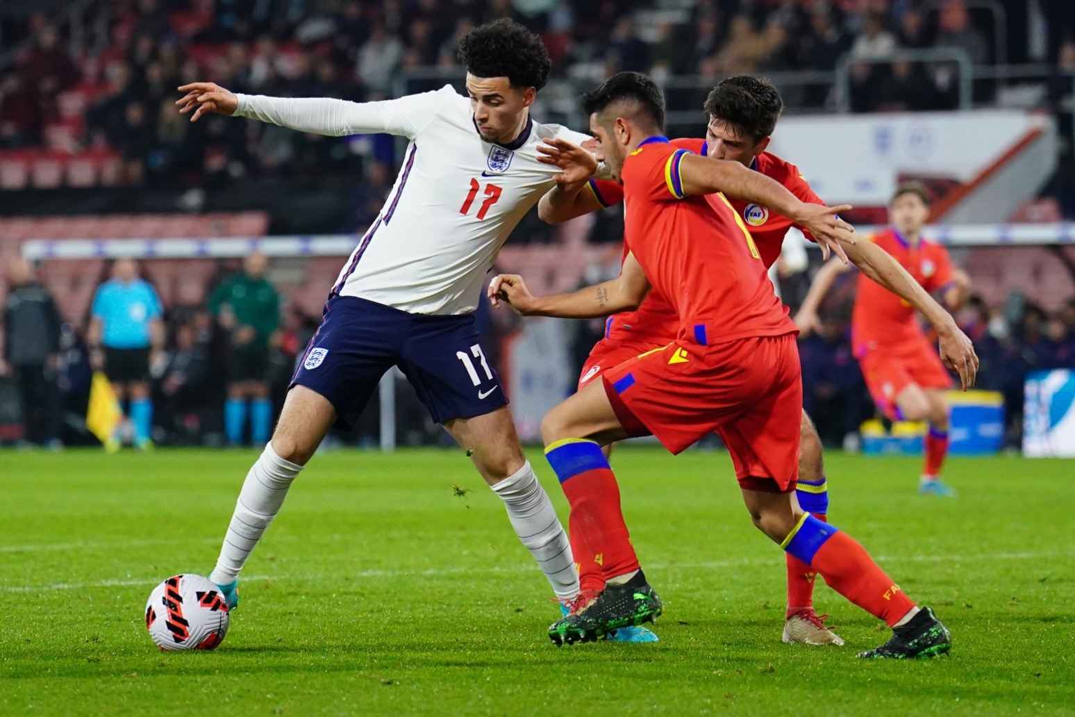 England Under 21s make it 50 qualifiers unbeaten with 4 1 win over Andorra