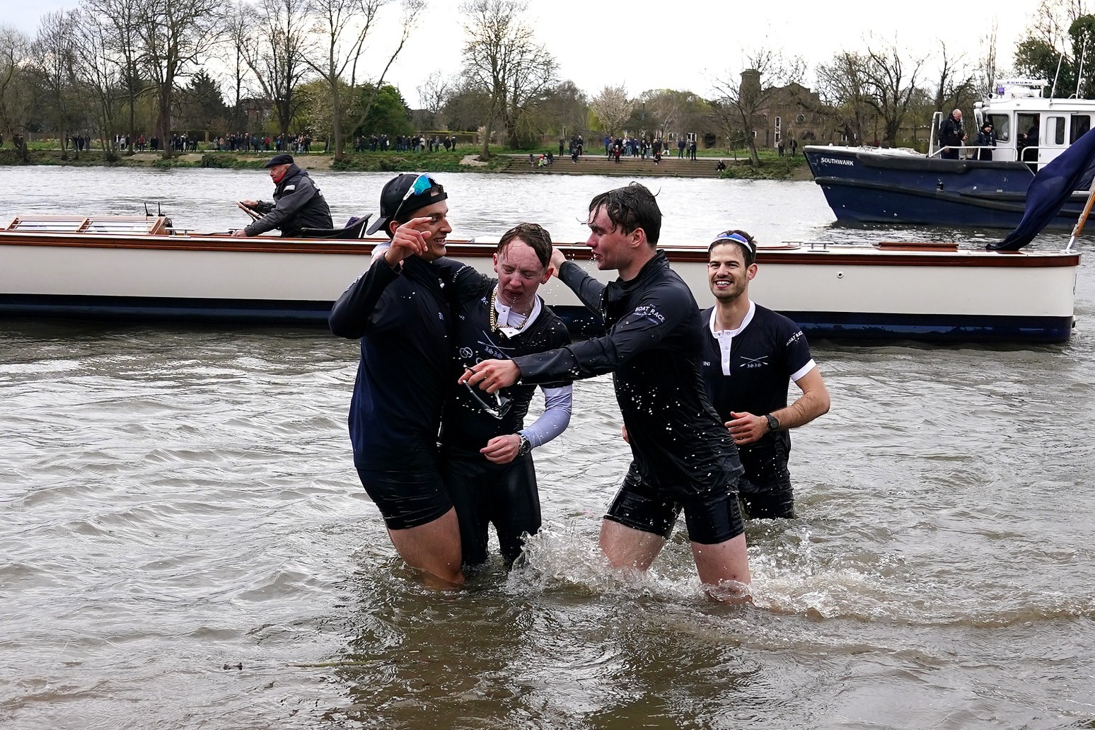 Oxford overcome Cambridge to win mens Boat Race for first time since 2017