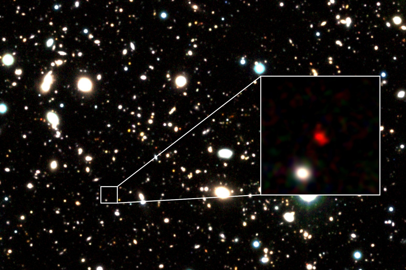 Astronomers observe most distant galaxy ever spotted  study