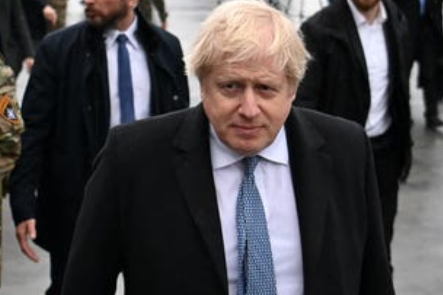 Johnson to leave London to get on with job as partygate police demand answers