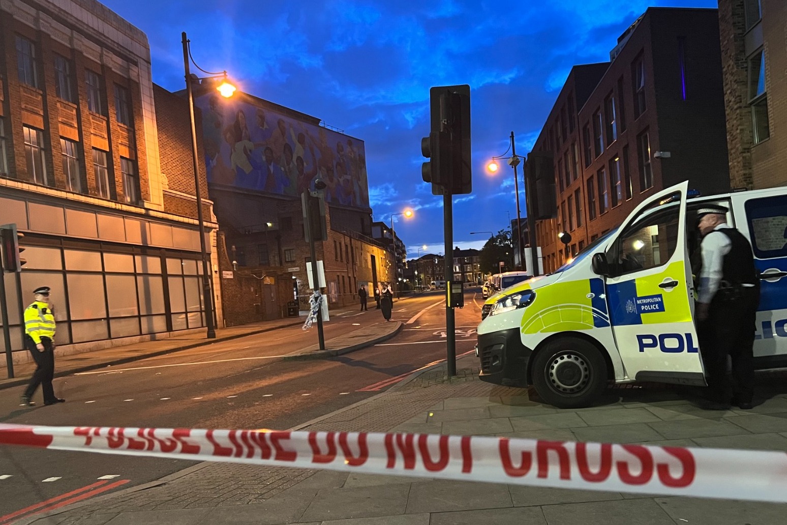 Prayers for woman stabbed in London 