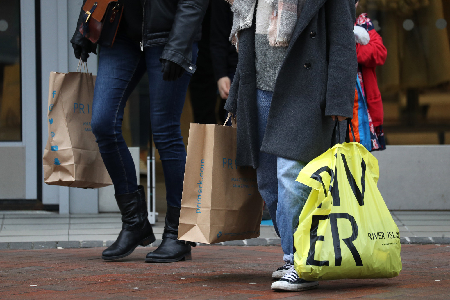 Footfall in shops in Scotland increased last month compared to April 2022 