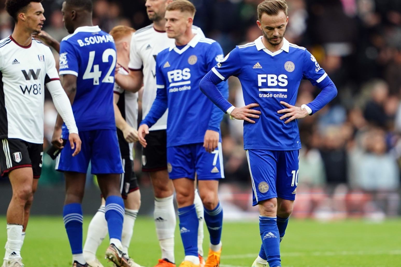 Leicester humbled after first half horror show 