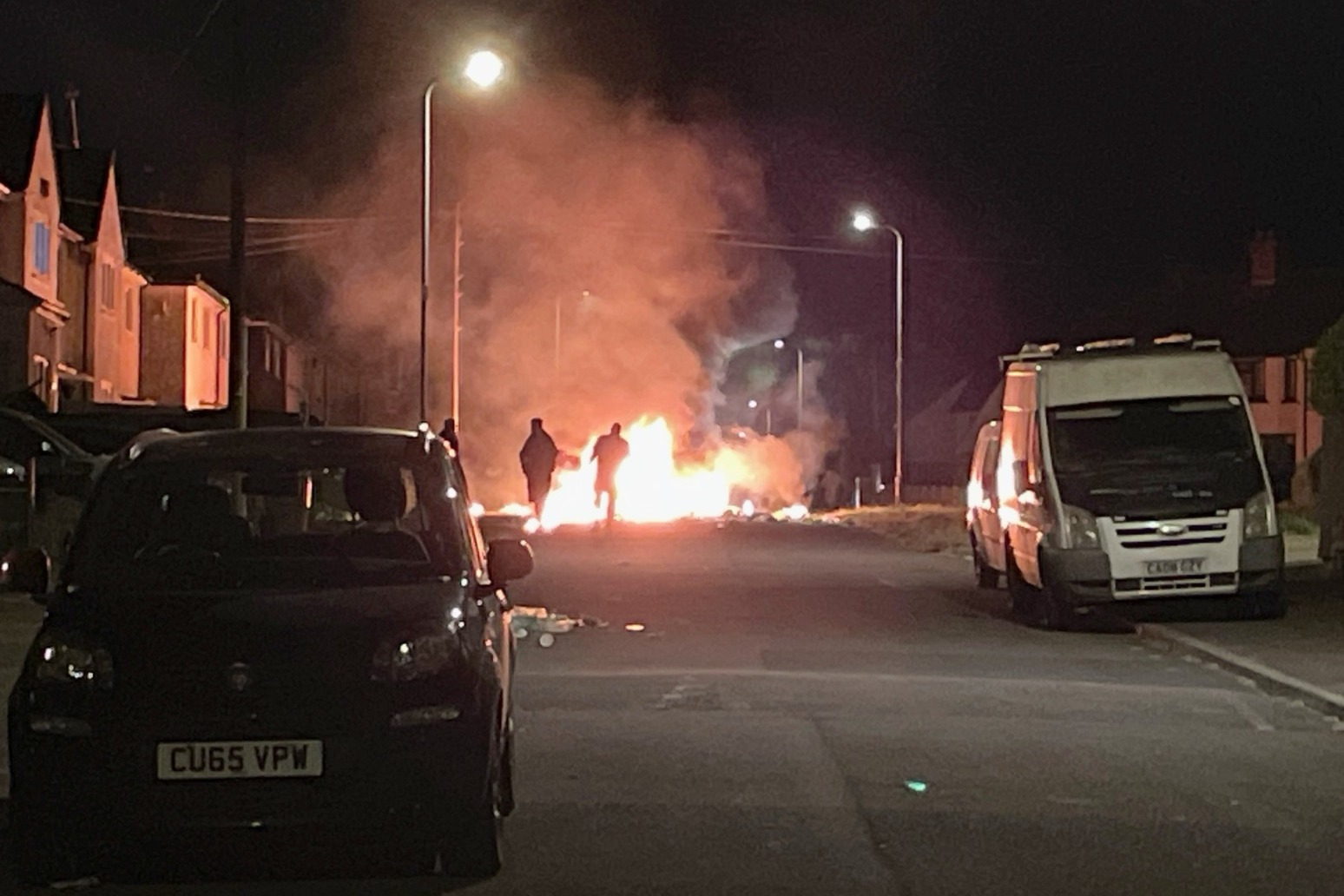 ‘Rumours after deaths of two teenagers in crash sparked Cardiff riot’ 