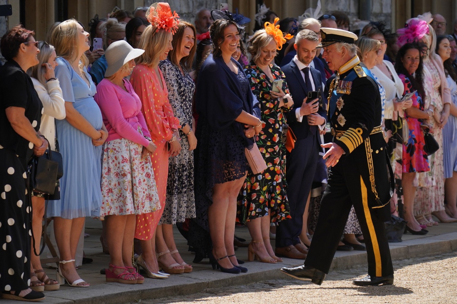 Sailors honoured by King for symbolic role in Queen’s funeral procession 