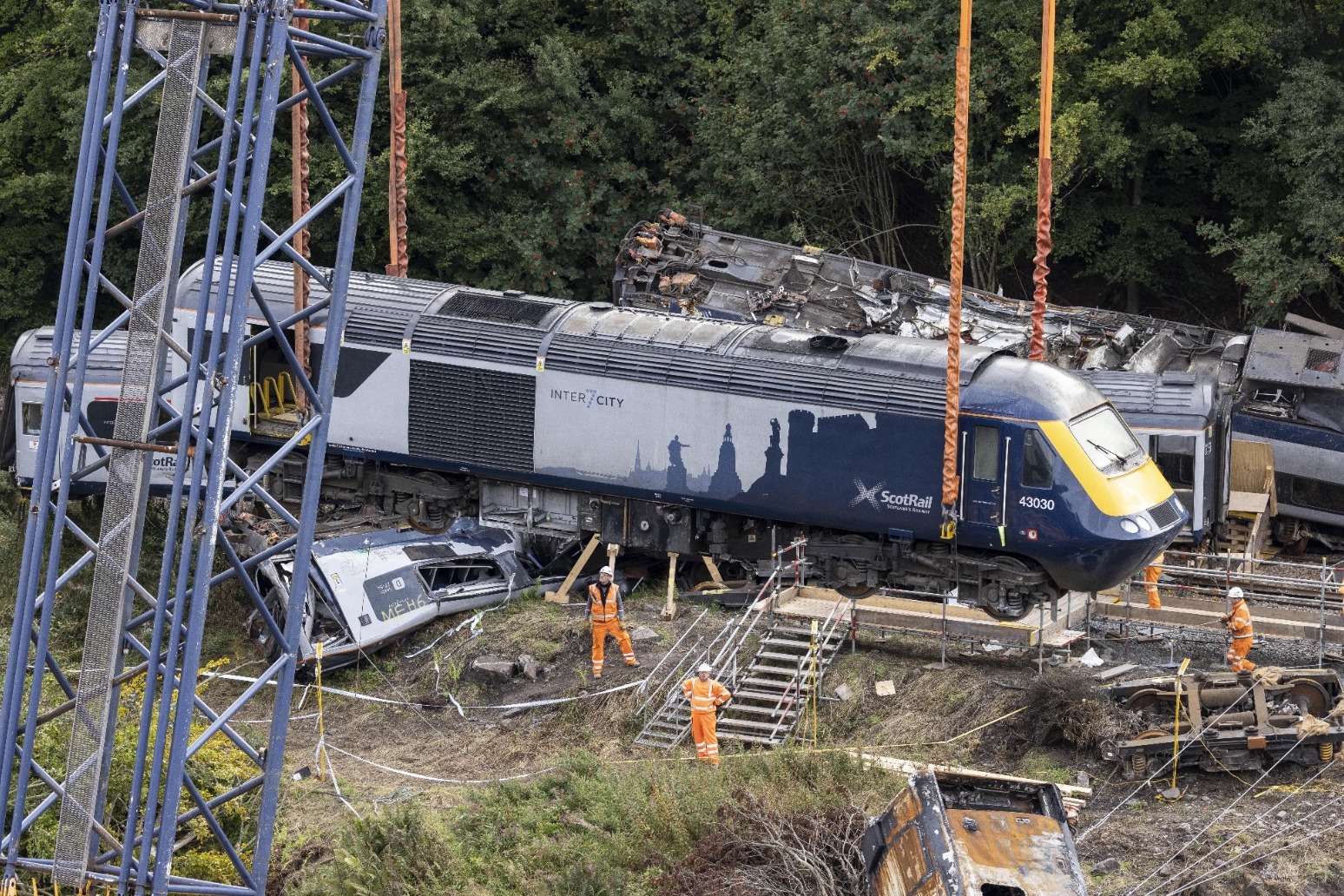 Network Rail admits health and safety failings over fatal derailment 