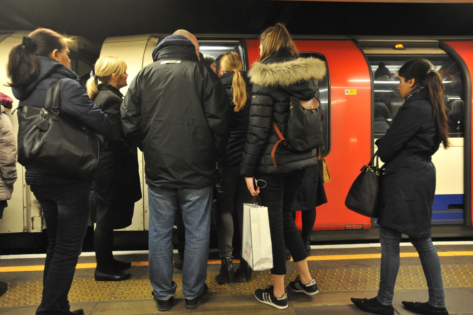 Police say more than a third of women sexually harassed on train and Tube journeys 