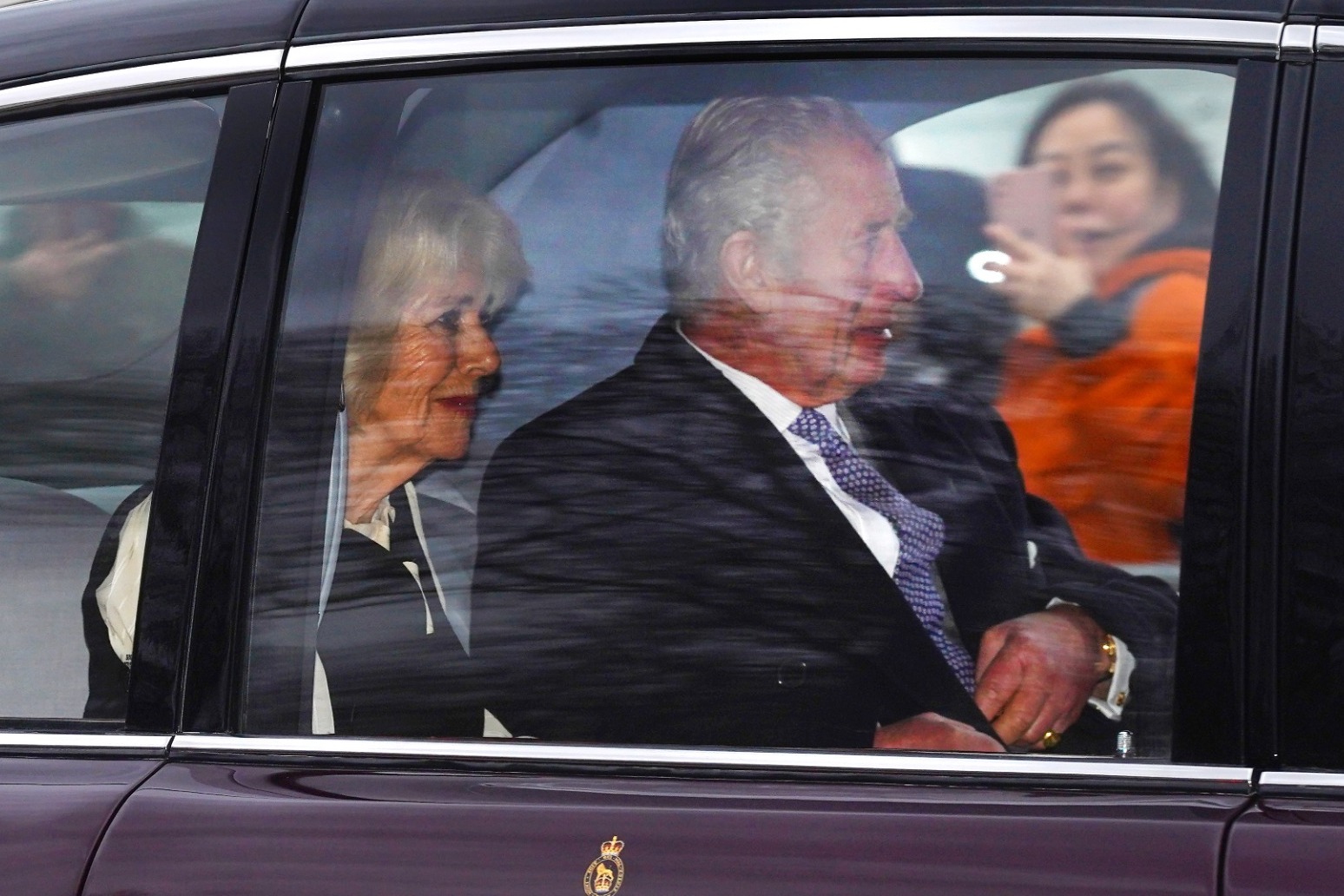 King seen in public for first time since cancer diagnosis