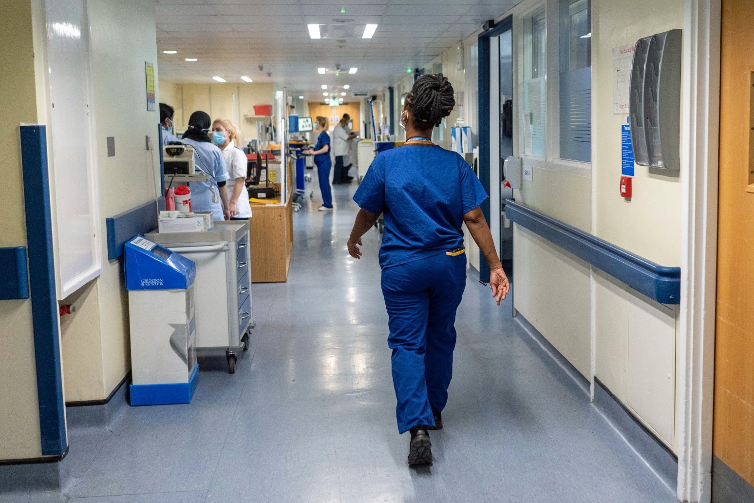 Rise in non UK nationals in NHS workforce