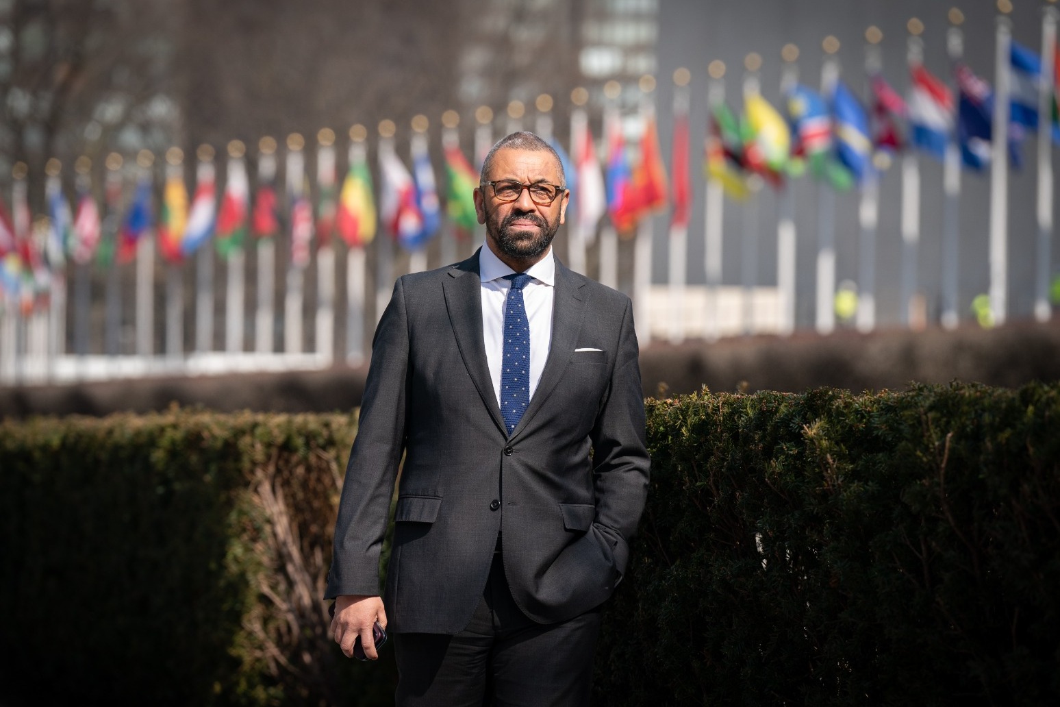 Cleverly questions pro-Palestine protests 