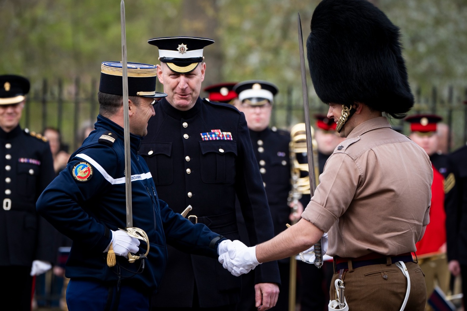 French troops to join Changing of the Guard 