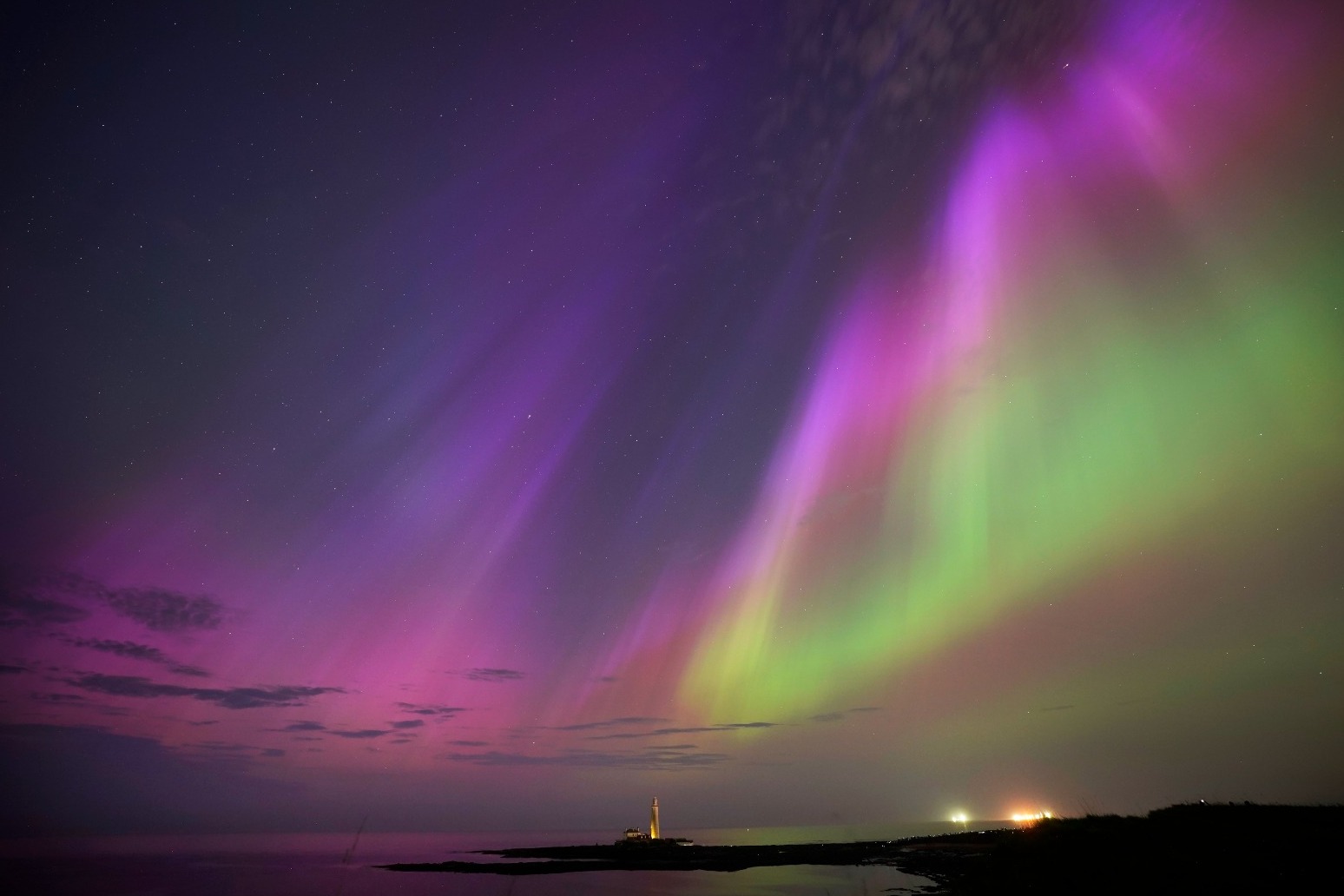 ‘Stunning’ Northern Lights spotted across the UK 
