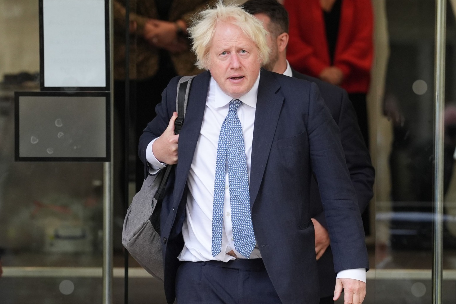 Drone may have been meant for Boris Johnson’s train, says Ukrainian railway firm