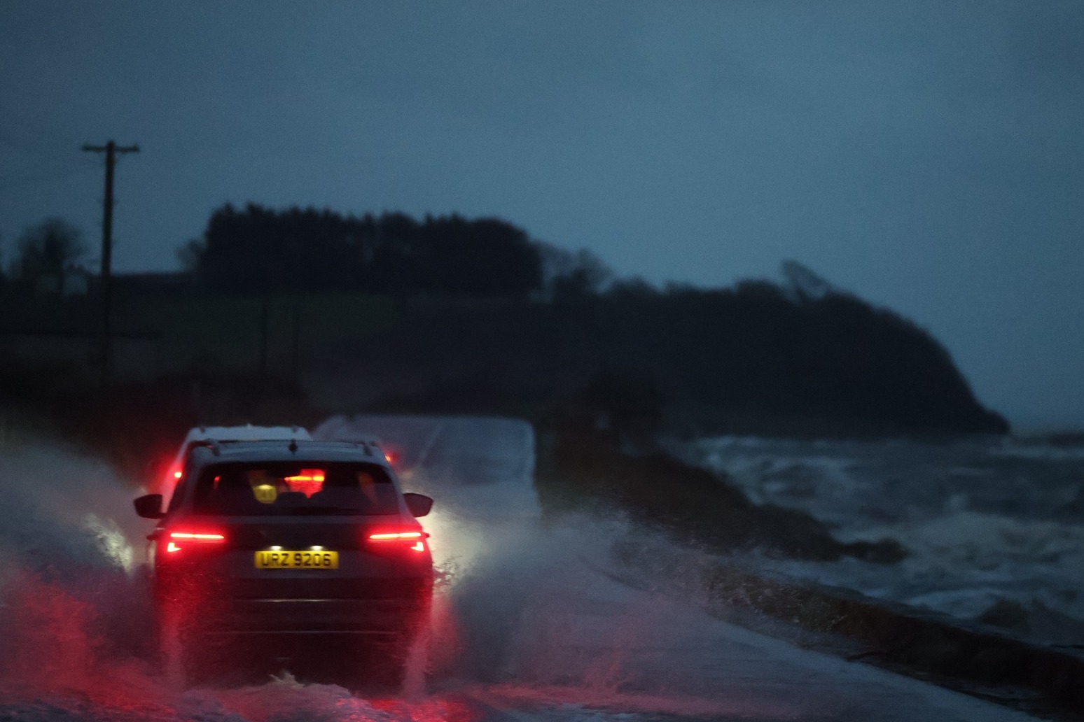 Trains suspended and ferries cancelled in Scotland as Storm Bram sweeps in