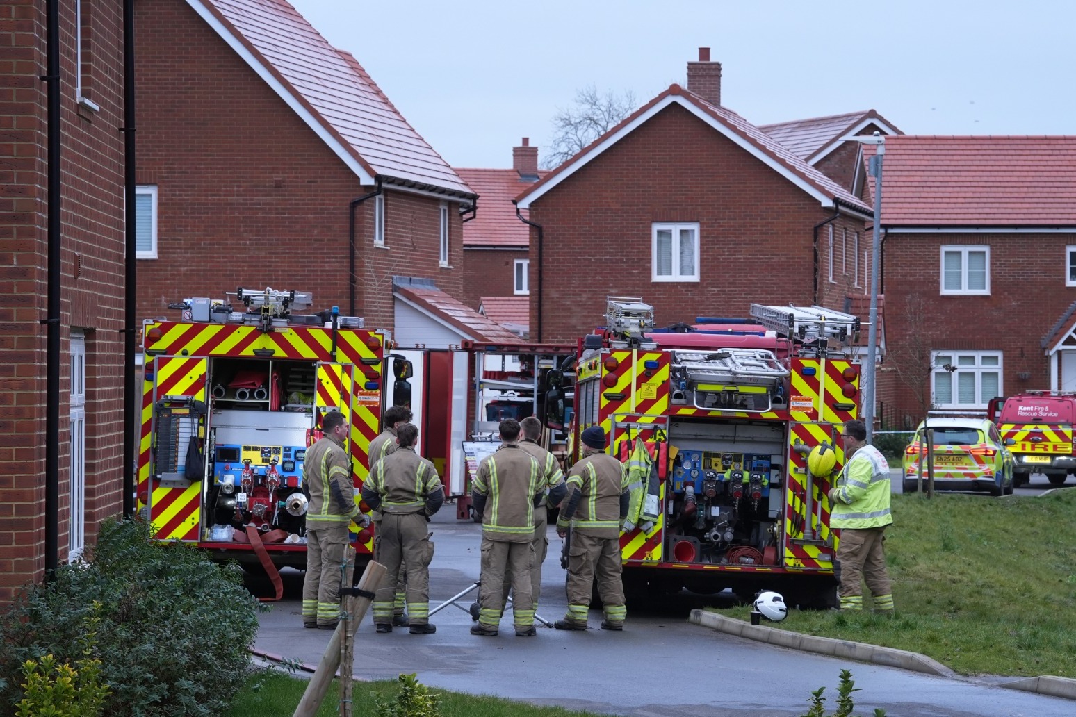 Remaining hotspots extinguished at scene of house fire that killed child