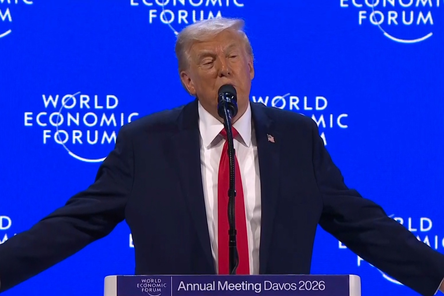 Donald Trump doubles down on Greenland threat but rules out using force 