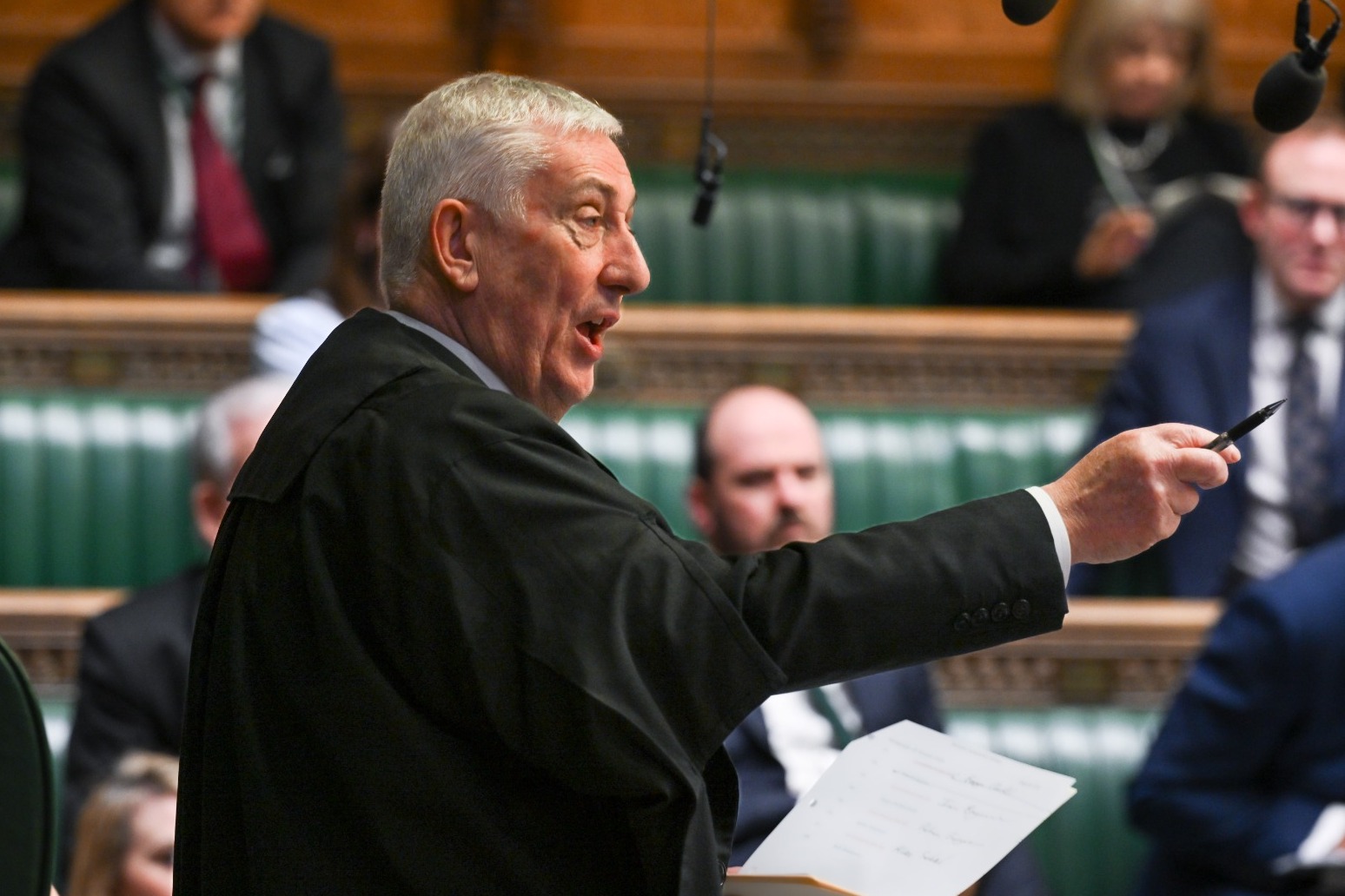 Speaker says he gave information to police about Lord Mandelson ahead of arrest 