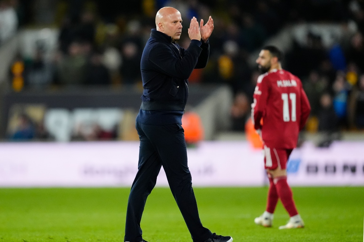 Frustrated Arne Slot rues shock ‘setback’ as Liverpool beaten by Wolves