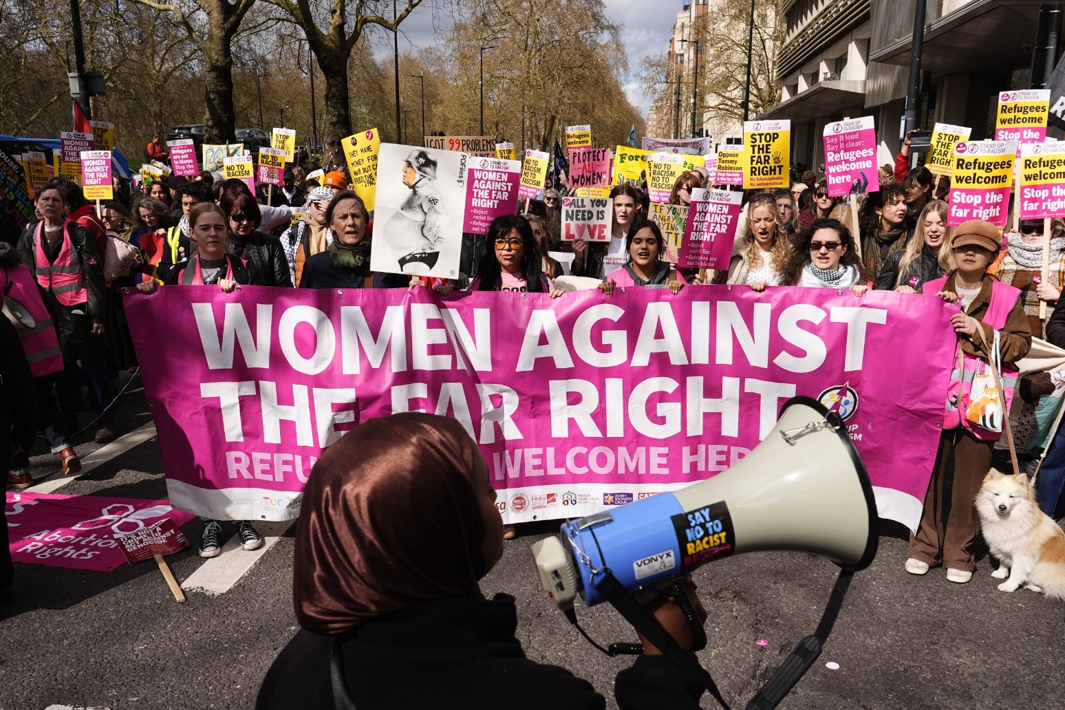 Together rally leaders hopeful turnout has ‘intimidated’ far right to stay away