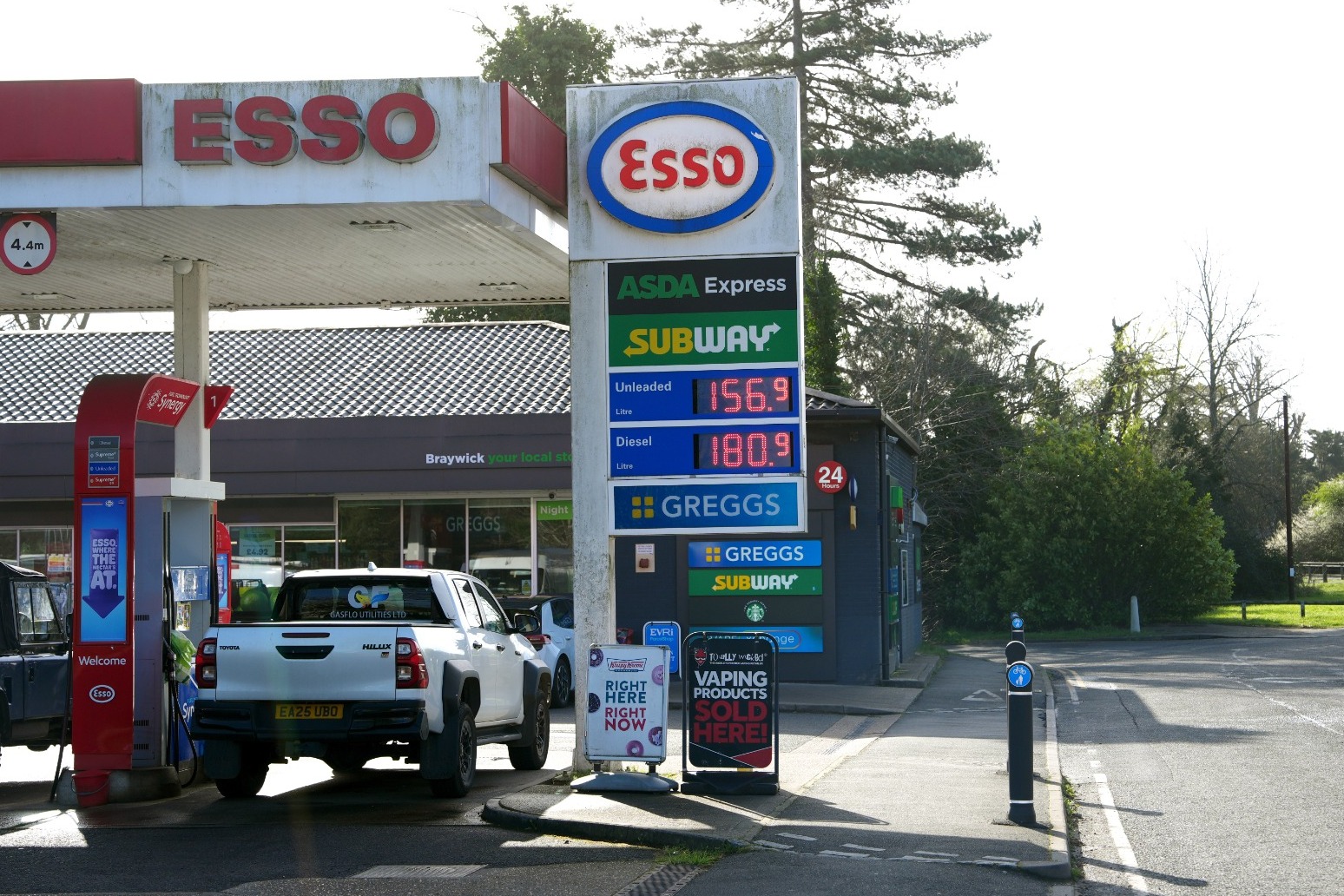 Diesel price hits highest level since December 2022