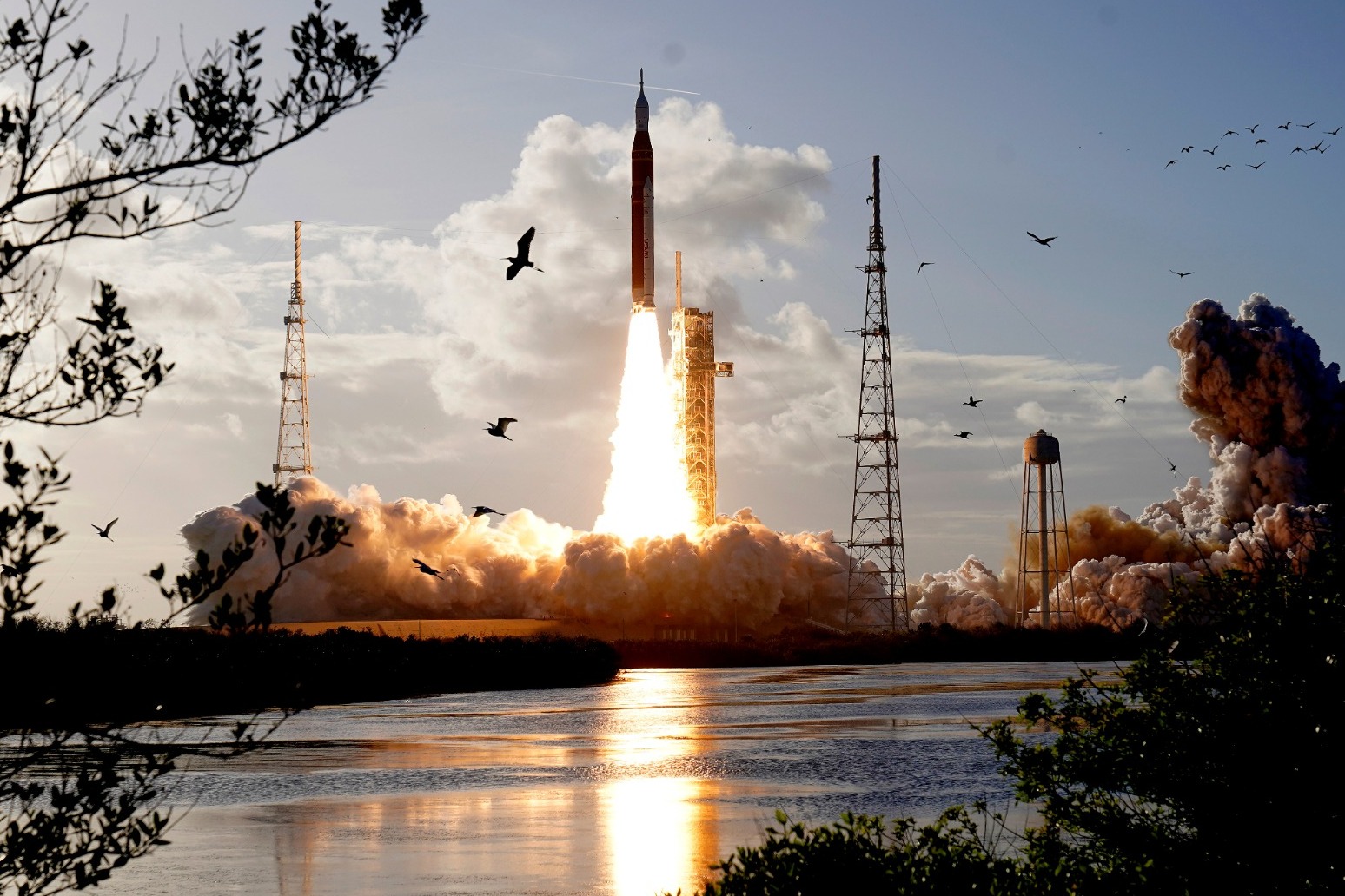 Manned mission to Moon fires engines to leave Earth’s orbit