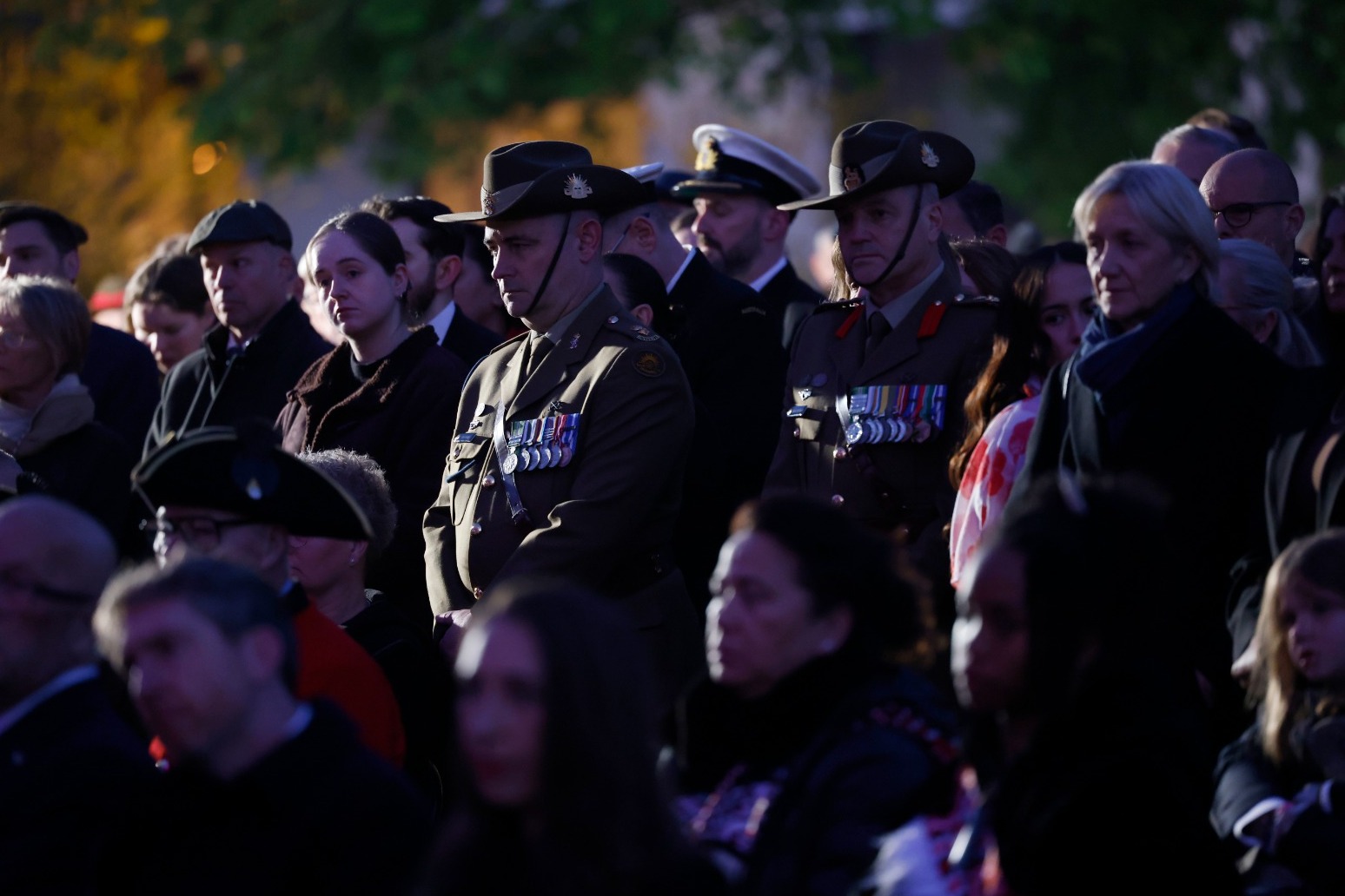 Princess Royal attends dawn Anzac Day service at Wellington Arch