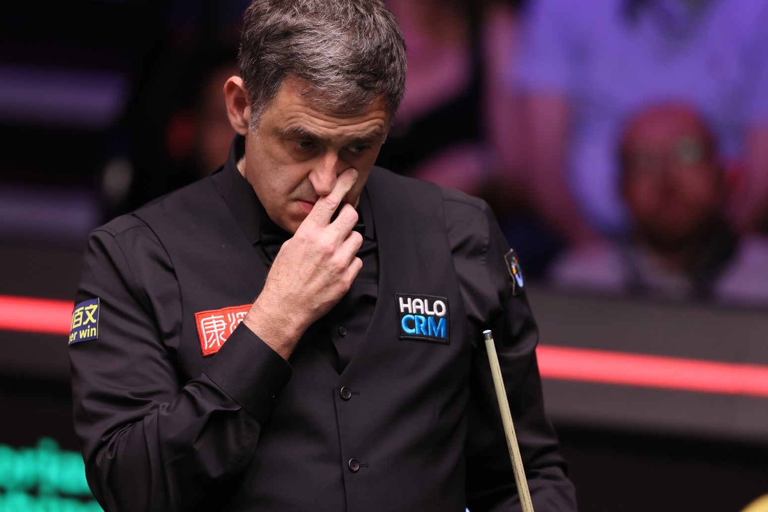 ‘Pretty evil’ Ronnie O’Sullivan opens up 6-2 lead against old foe John Higgins