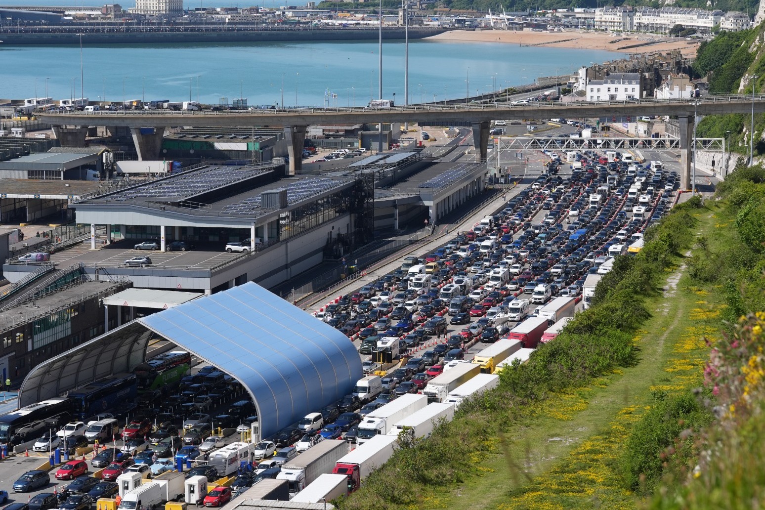 Ferry passengers told to prepare for long queues and delays at Port of Dover