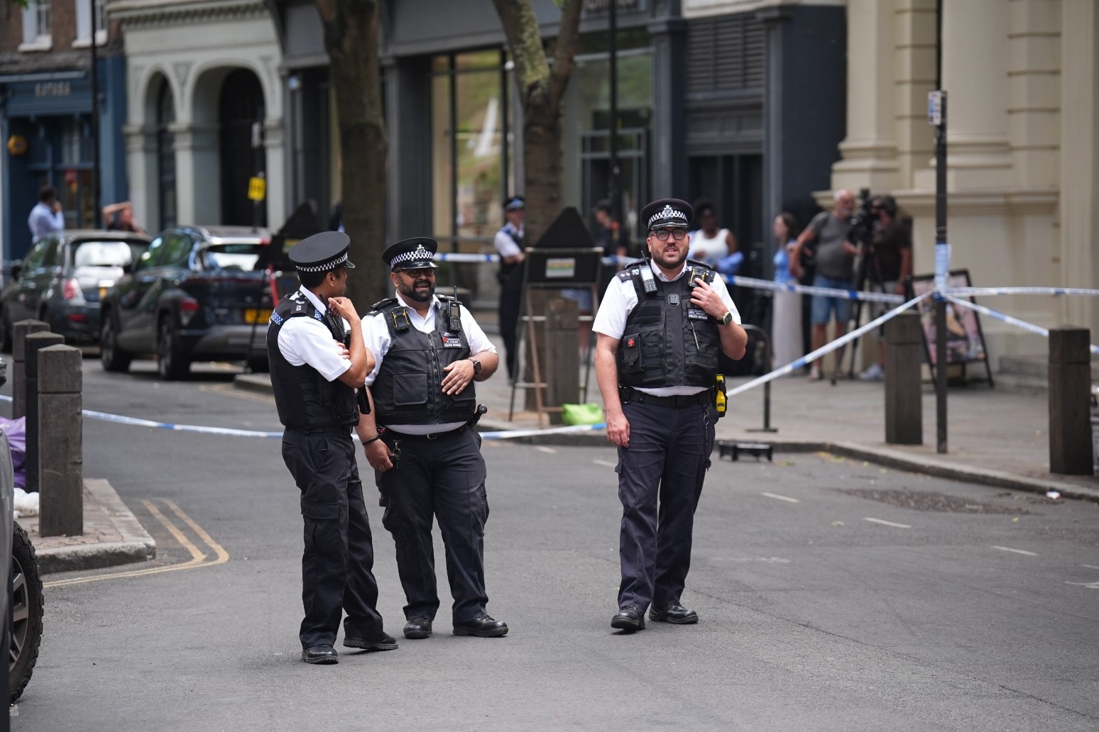 Woman arrested after four men stabbed in Covent Garden