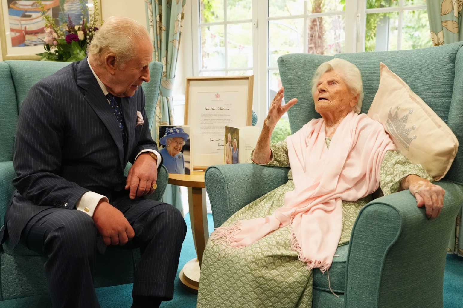 World’s oldest person celebrates ‘lovely’ 117th birthday after year she met King 