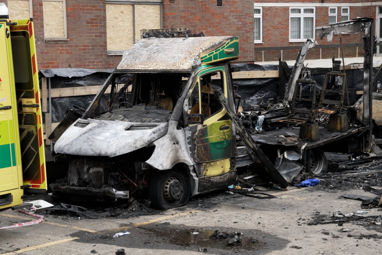 Guilty pleas over arson attack on Jewish community ambulances