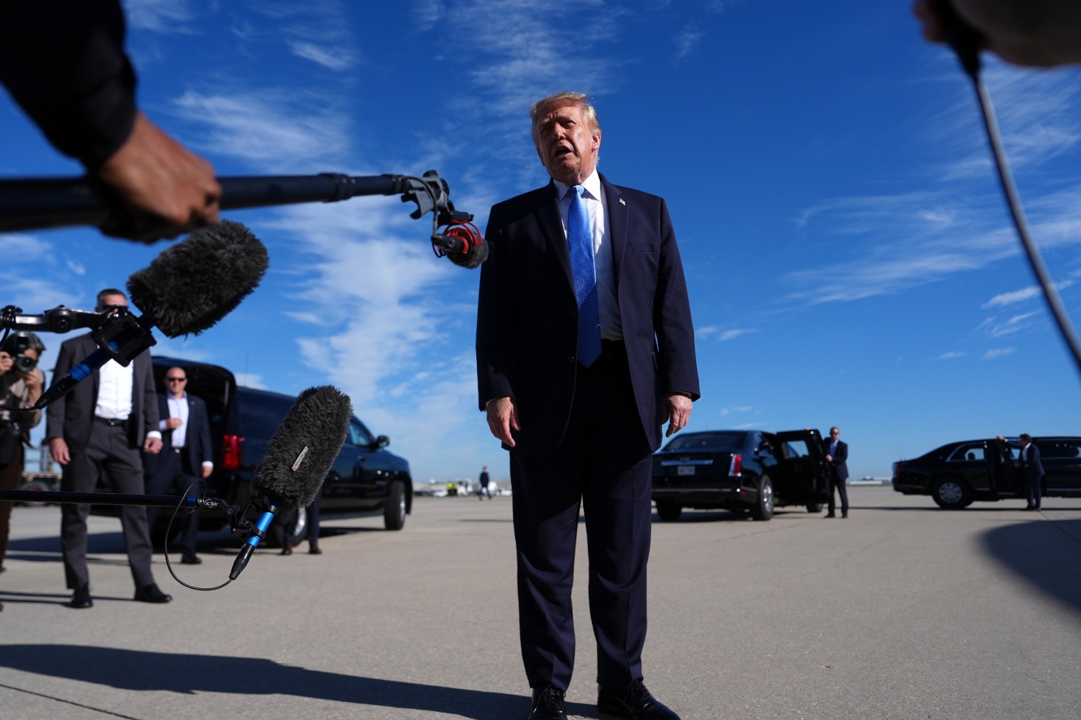 RAF Fairford terror plot ‘looking to do big damage’, Donald Trump says