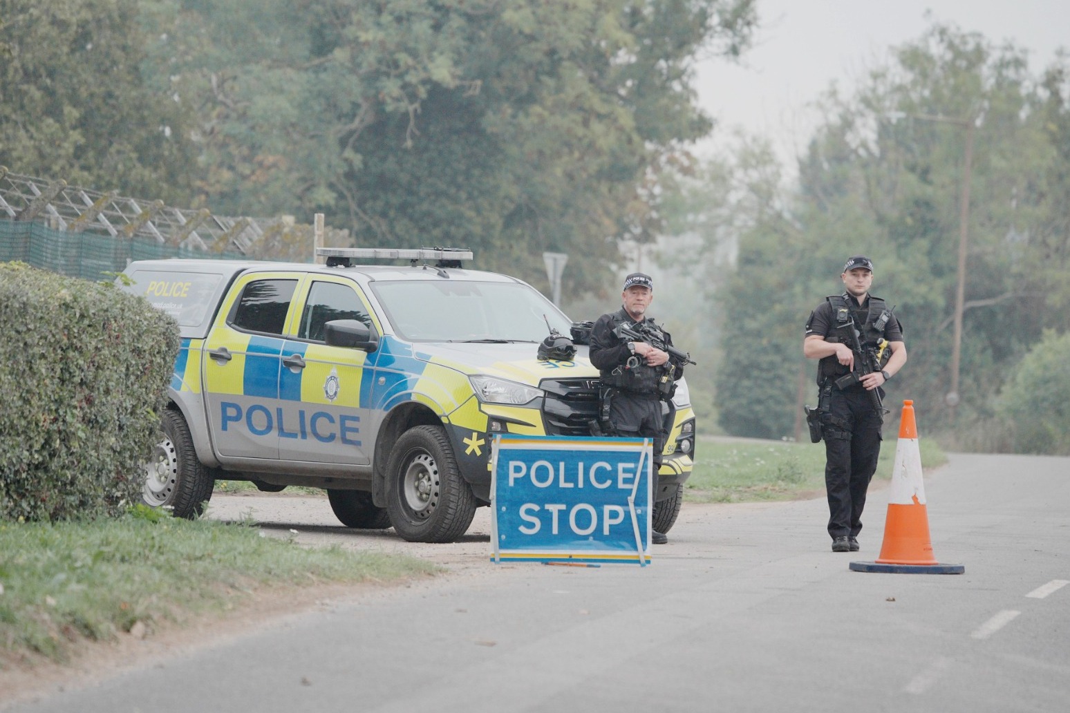 Two UK nationals charged over RAF Fairford ‘plot to aid Iran’