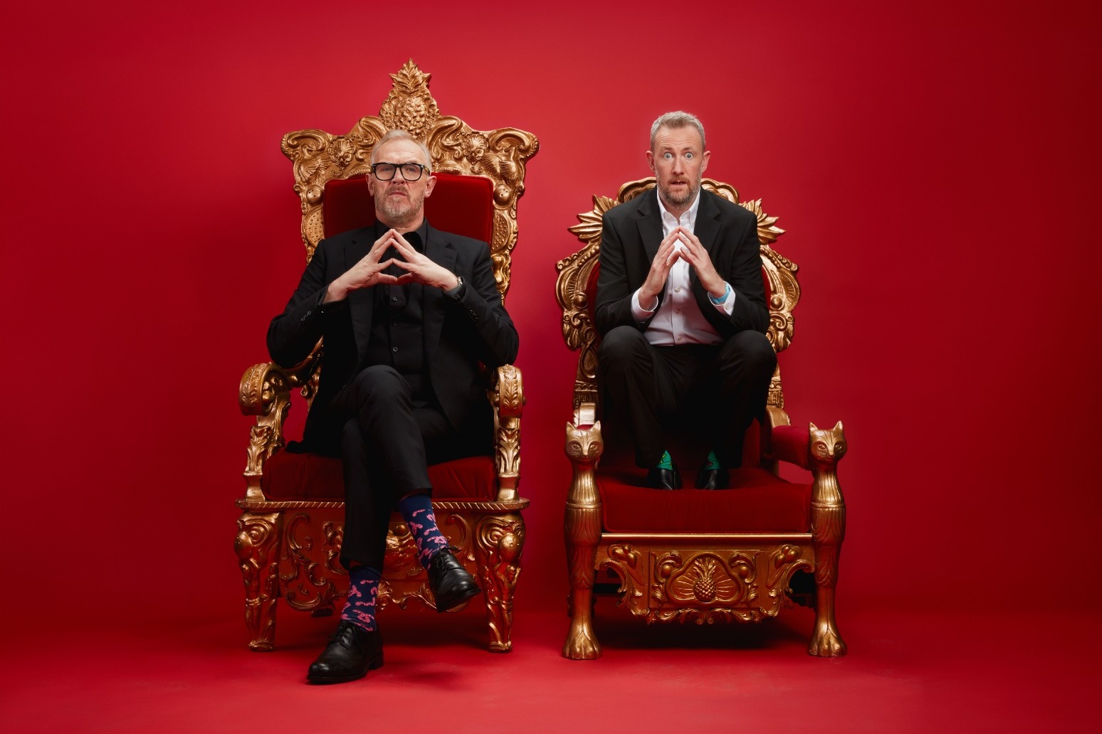 Greg Davies and Alex Horne announce Taskmaster’s first live UK show