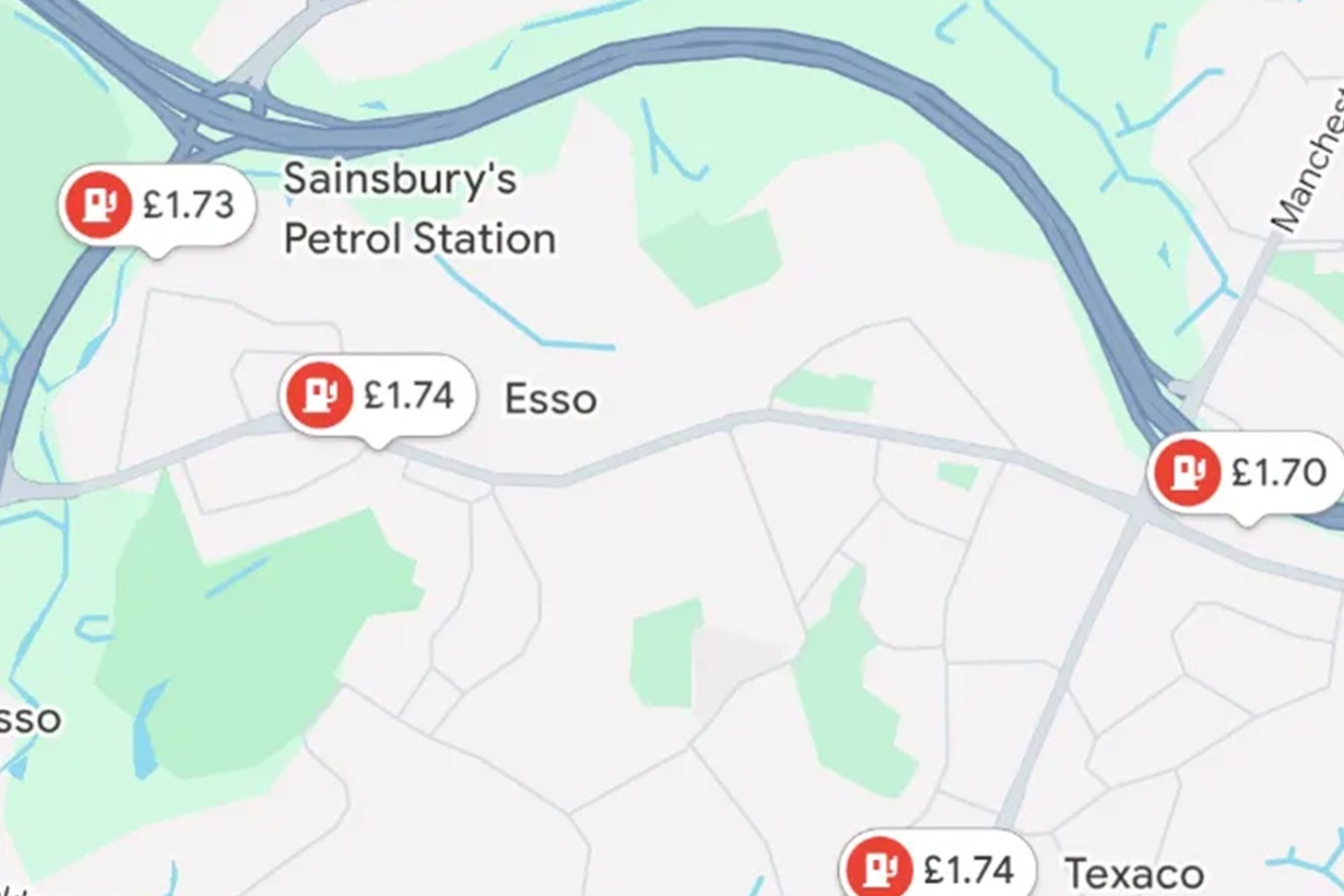 Drivers can check prices at nearby fuel stations on Google Maps for first time 