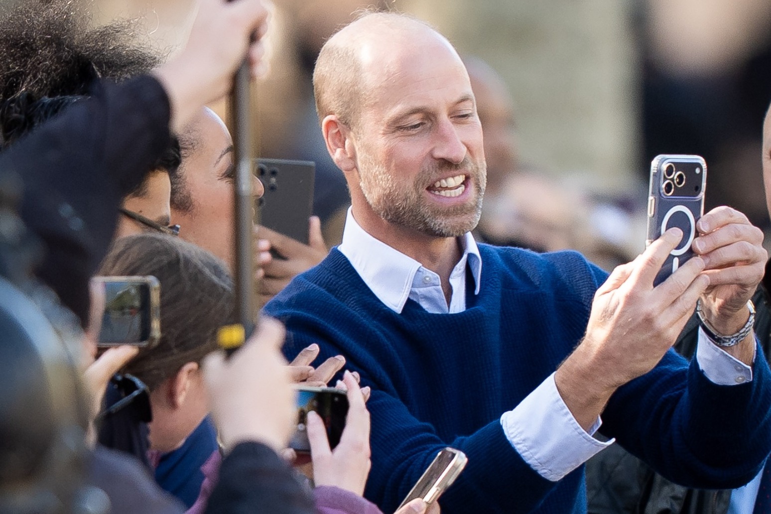 William joins cricket stars on The Mall to mark Mumbai hosting Earthshot Prize 