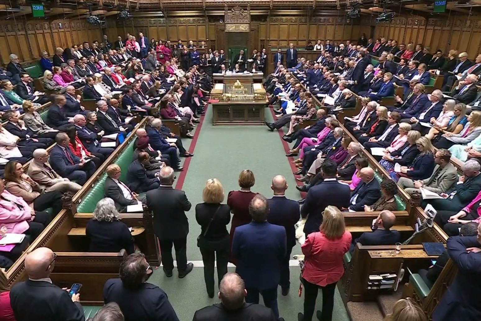Andy Burnham and Kemi Badenoch trade blows over defence at PMQs 