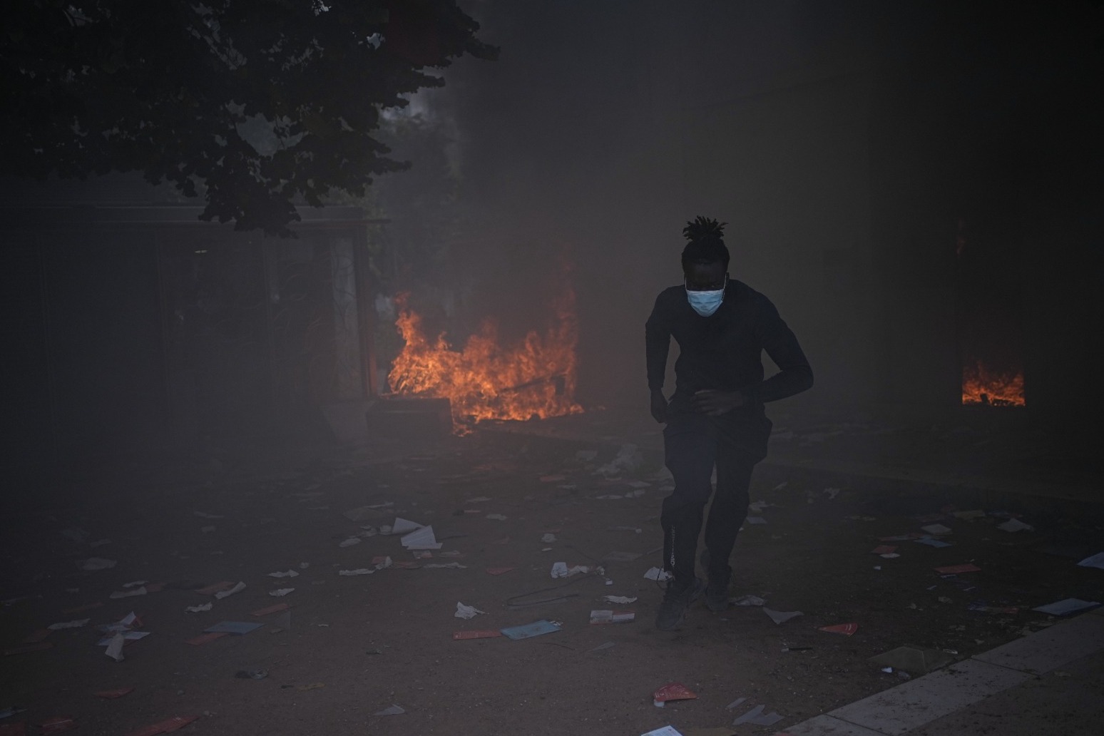 Tear gas used in Paris as protesters rally across France