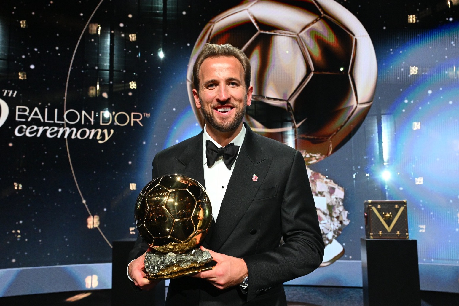 Harry Kane describes Ballon d’Or win as a ‘dream come true’ then eyes repeat win