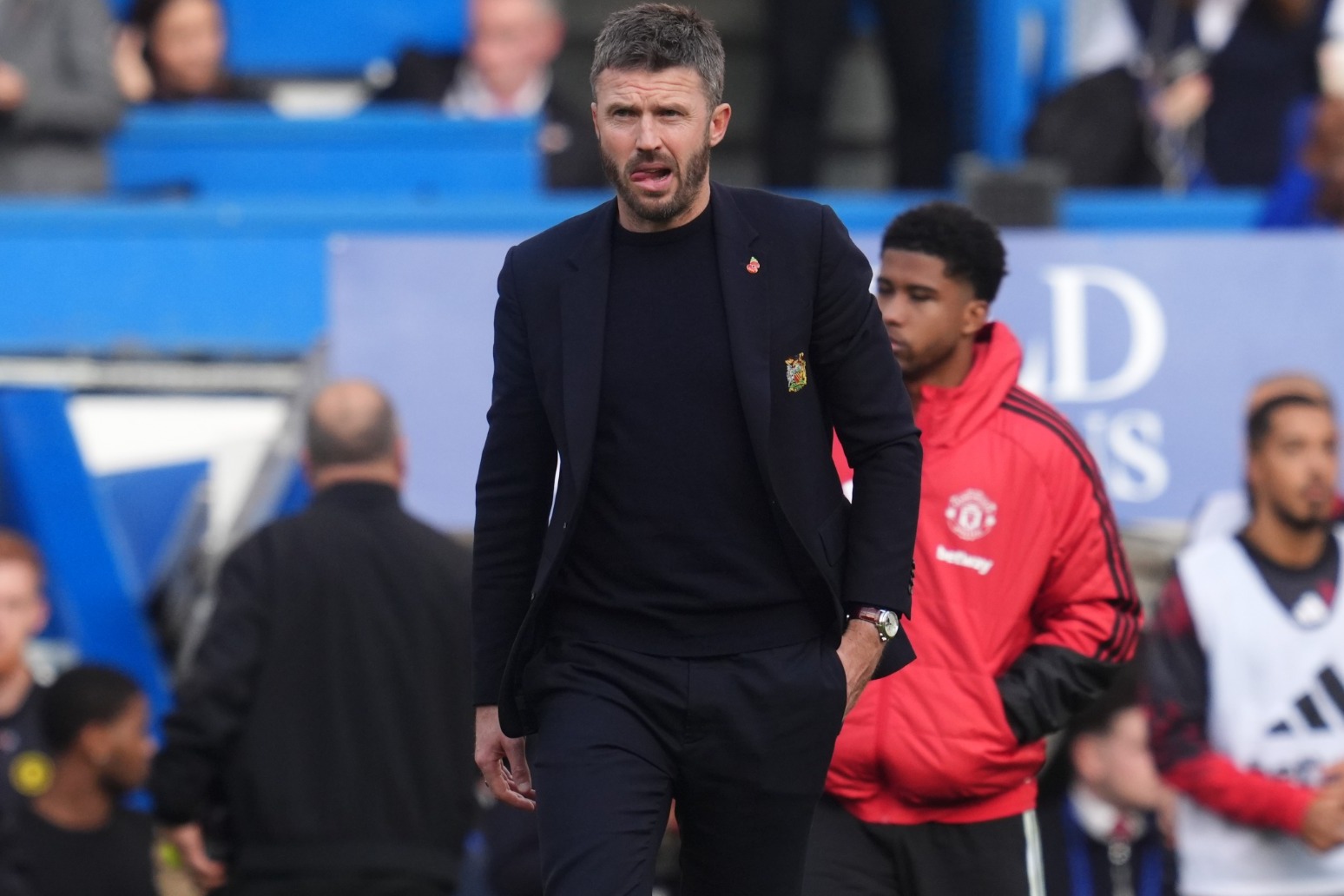 Michael Carrick expects to remain in charge of Man Utd for Roma clash 