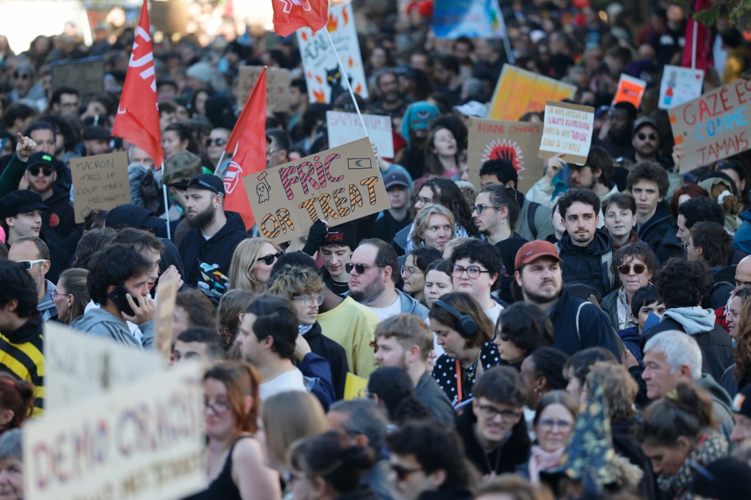 320,000 join nationwide protests in France in reduced turnout, says government 