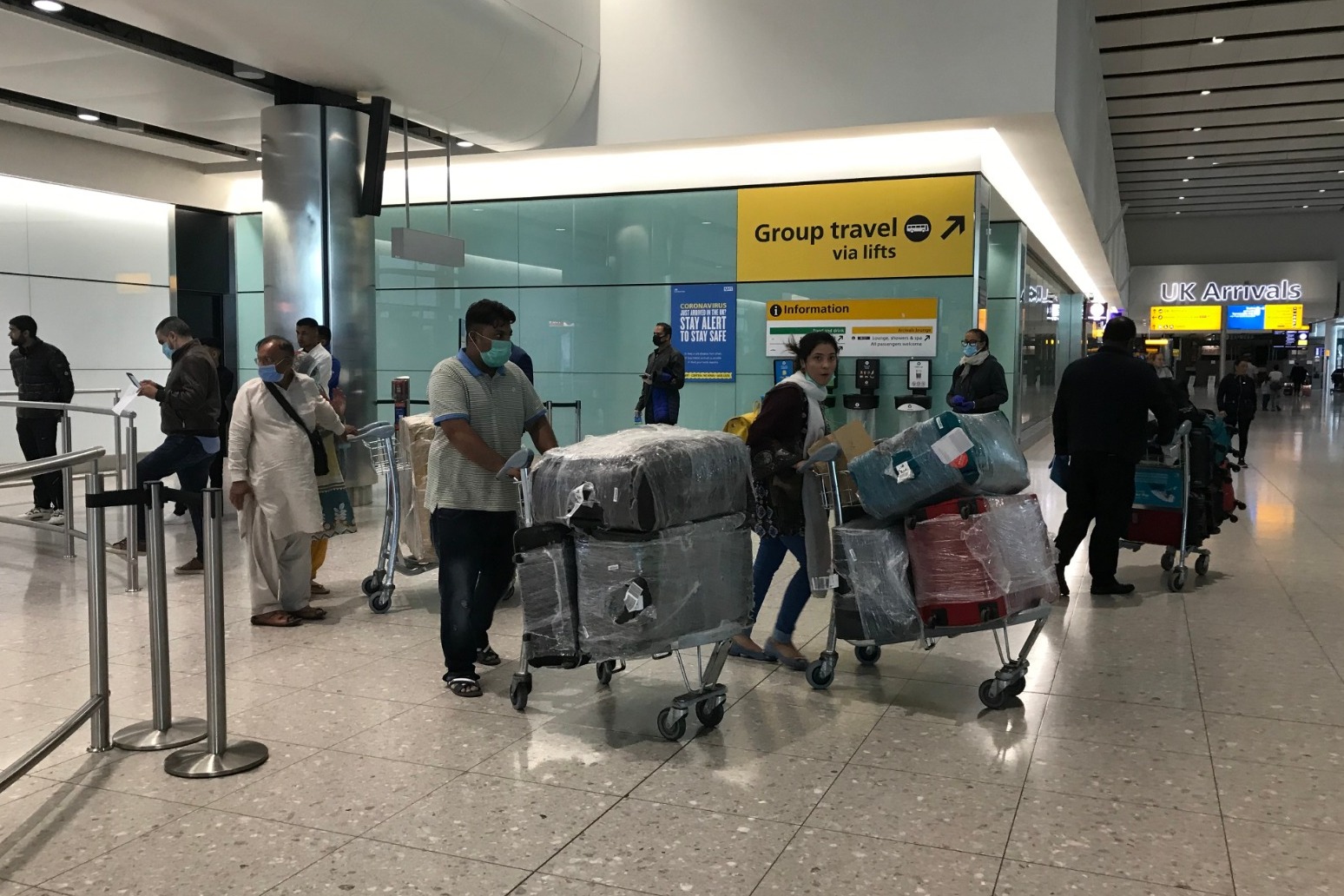 Two-week quarantine rules for UK arrivals come into force 