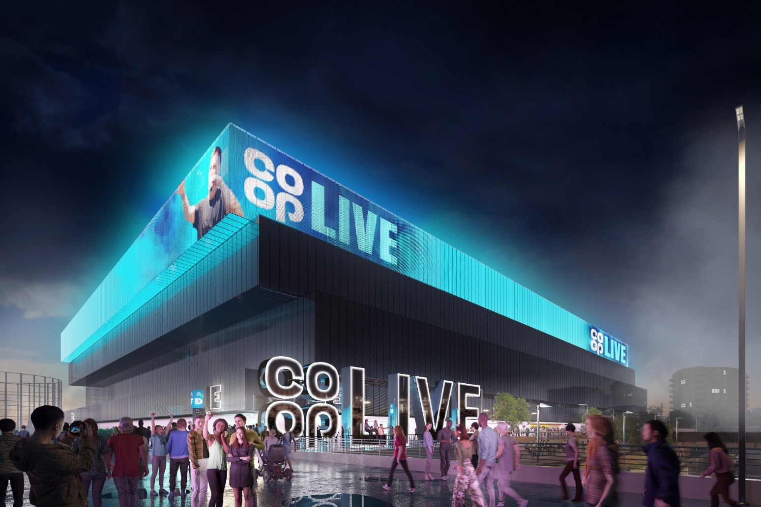 Co-Op Live arena boss quits