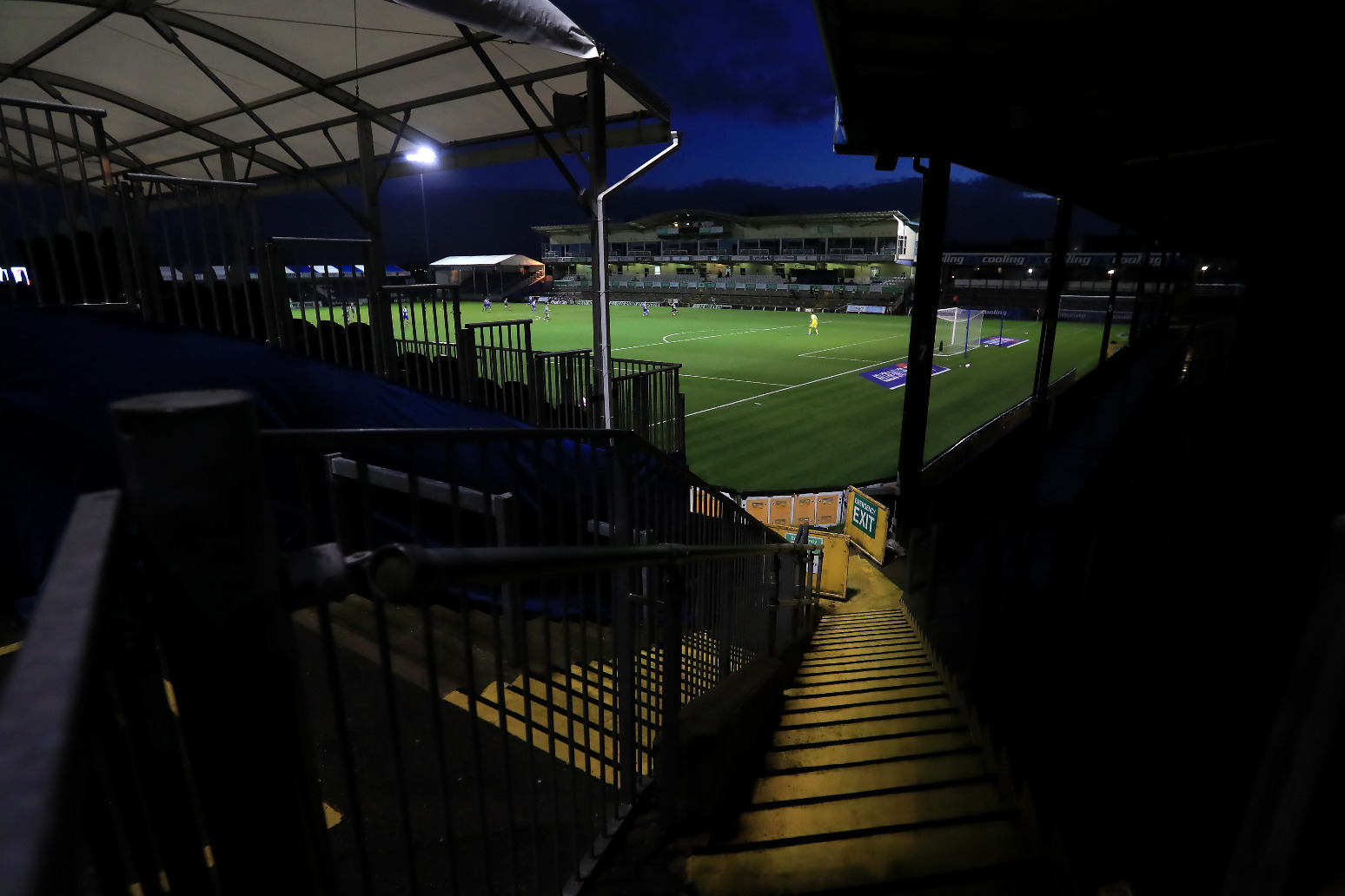 The freezing weather conditions are having an effect on this weekend\'s football 