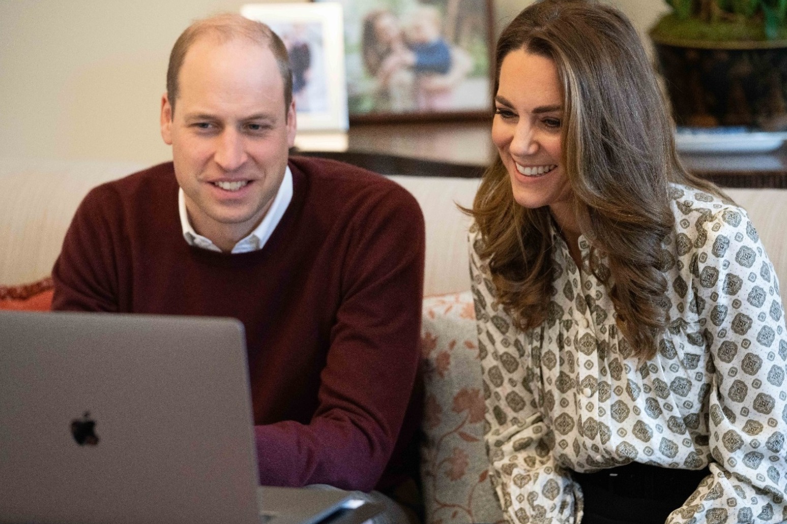 William and Kate hear of ups and downs of fatherhood from new fathers 